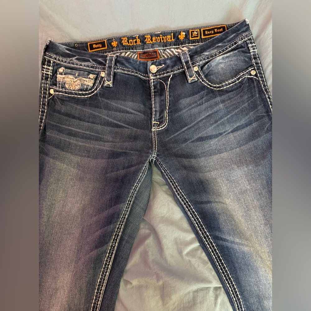 Rock Revival Women's Easy Boot Jeans EXTRA LONG